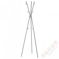 ⭐EKRAR⭐Вешалка стоятьący, серо-зеленый, 169 cm⭐ИКЕА-10550978