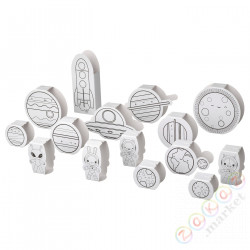 ⭐AFTONSPARV⭐Sзаblony kartonowe, 15 шт.., kosmos⭐ИКЕА-30556615