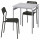 ⭐GRASALA / ADDE⭐Таблица и 2 стулья, Серый Серый/черный, 67 cm⭐ИКЕА-99497256 ⭐GRASALA / ADDE⭐Таблица и 2 стулья, Серый Серый/черный, 67 cm⭐ИКЕА-99497256