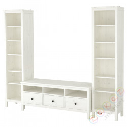 ⭐HEMNES⭐Тумба под ТВ, белое пятно, 245x197 cm⭐ИКЕА-89299539