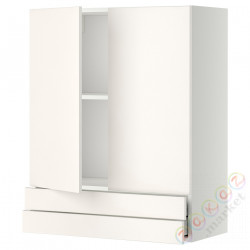 ⭐METOD / MAXIMERA⭐Sза c 2 Drz/2 ящики, белый/Веддинге белый, 80x100 cm⭐ИКЕА-99457340