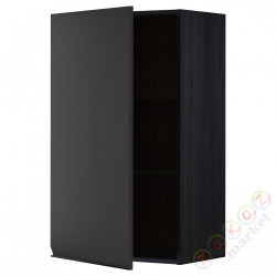 ⭐METOD⭐Навесной шкаф с полками, черный/Upplöv матантрацит, 60x100 cm⭐ИКЕА-29495623