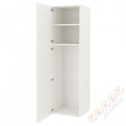 ⭐ENHET⭐Высокий шкаф 2 дверь, белый, 60x62x210 cm⭐ИКЕА-79435467