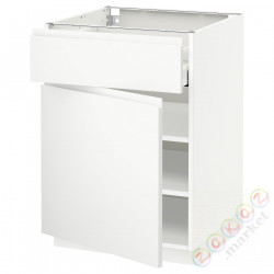 ⭐METOD / MAXIMERA⭐Кабинет stj/дверь, белый/Voxtorpматовый белый, 60x60 cm⭐ИКЕА-59464700