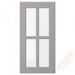 ⭐BODBYN⭐Дверь стаканане, Серый, 30x60 cm⭐ИКЕА-50485033