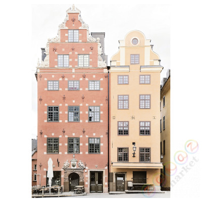 ⭐BILD⭐Плакат, Stortorget, Sztokholm, 50x70 cm⭐ИКЕА-00553246