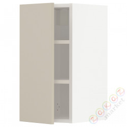 ⭐METOD⭐Навесной шкаф с полками, белый/Havstorp бежевый, 30x60 cm⭐ИКЕА-09457066