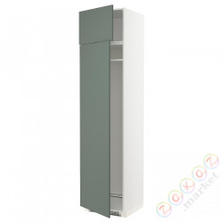 ⭐METOD⭐Высота или замерзание 2шу, белый/Bodarp серо-зеленый, 60x60x240 cm⭐ИКЕА-69465172