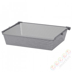 ⭐KOMPLEMENT⭐Сетчатая корзина с выдвижной направляющей, темно-серый, 75x58 cm⭐ИКЕА-09010981