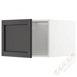 ⭐METOD⭐Верх для холодильника/морозильная камера, белый/Lerhyttan черный морилка, 60x40 cm⭐ИКЕА-19468248