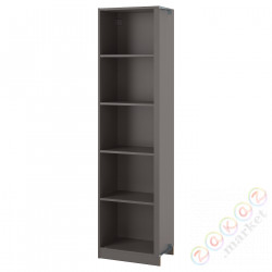 ⭐PAX⭐Dostawka угол 4 полки, темно-серый, 53x35x201 cm⭐ИКЕА-70515114