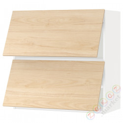 ⭐METOD⭐Уровень тсс 2 Drz, белый/Askersund яркий узор ясеня, 80x80 cm⭐ИКЕА-39391998