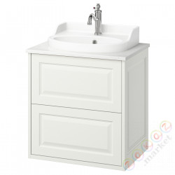 ⭐TANNFORSEN / RUTSJON⭐Sзаf umyw сящики/umyw/bateria, белый/белый имитация мрамора, 62x49x76 cm⭐ИКЕА-49513975