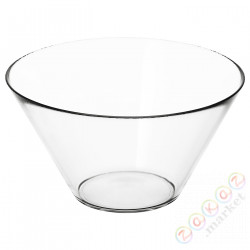 ⭐TRYGG⭐чаша, Чистое стекло, 28 cm⭐ИКЕА-20132453