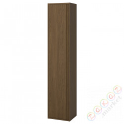 ⭐ANGSJON⭐Высокий шкаф/дверь, коричневый подражание. дуб, 40x35x195 cm⭐ИКЕА-60535080