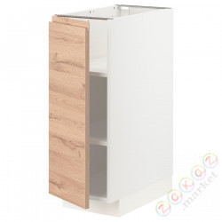 ⭐METOD⭐Кабинет ул./полки, белый/Voxtorpподражание. дуб, 30x60 cm⭐ИКЕА-39463141