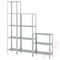⭐HYLLIS⭐Книжный шкаф сew/доб, 160x27x74-183 cm⭐ИКЕА-99401555
