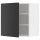 ⭐METOD⭐Навесной шкаф с полками, белый/Nickebo матантрацит, 60x60 cm⭐ИКЕА-79497399