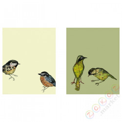 ⭐BILD⭐Плакат, Miejskт.е.ptaki II, 40x50 cm⭐ИКЕА-30436034