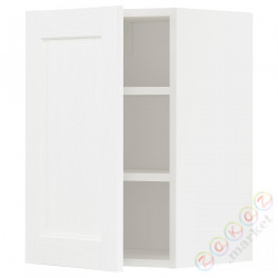 ⭐METOD⭐Навесной шкаф с полками, белый Enköping/белый имитация дерева, 40x60 cm⭐ИКЕА-19473457