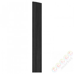 ⭐METOD⭐Защитная полоса, вертикальный, имитация черного дерева, 220 cm⭐ИКЕА-90244843