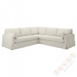 ⭐HYLTARP⭐4-местный угловой диван, Gransel естественный⭐ИКЕА-89514826