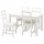 ⭐LANEBERG / NORDVIKEN⭐Таблица и 4 стулья, белый/белый, 130/190x80 cm⭐ИКЕА-39482719 ⭐LANEBERG / NORDVIKEN⭐Таблица и 4 стулья, белый/белый, 130/190x80 cm⭐ИКЕА-39482719