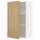 ⭐METOD⭐Навесной шкаф с полками, белый/Forsbacka дуб, 60x100 cm⭐ИКЕА-39509342