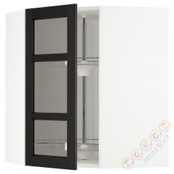 ⭐METOD⭐Пойдите с каруселью/стакан Drz, белый/Lerhyttan черный морилка, 68x80 cm⭐ИКЕА-49257584