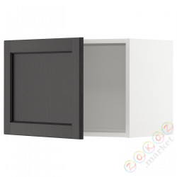 ⭐METOD⭐Навесной шкаф, белый/Lerhyttan черный морилка, 60x40 cm⭐ИКЕА-59462857