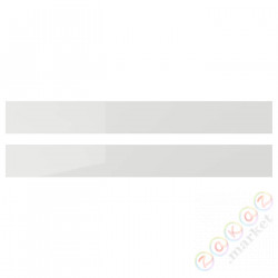 ⭐RINGHULT⭐Передняя часть ящика, блеск светло-серый, 80x10 cm⭐ИКЕА-50327152