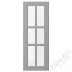 ⭐BODBYN⭐Дверь стаканане, Серый, 30x80 cm⭐ИКЕА-80485036