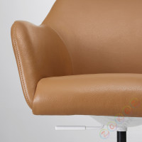 ⭐TOSSBERG / MALSKAR⭐Вращающийся стул, Бабушка светло-коричневый/белый⭐ИКЕА-99508207