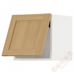 ⭐METOD⭐Навесной шкаф pos, белый/Forsbacka дуб, 40x40 cm⭐ИКЕА-29509366