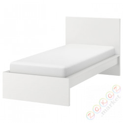 ⭐MALM⭐Корпус кровати, высоко, белый/Lindbåden, 90x200 cm⭐ИКЕА-19494978