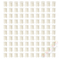 ⭐KOMPLEMENT⭐Zaślepka, серо-бежевый, 100 szt.⭐ИКЕА-70567933