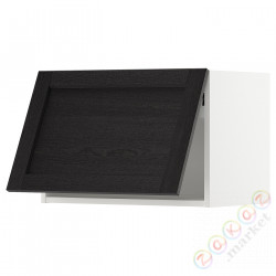 ⭐METOD⭐Навесной шкаф pos, белый/Lerhyttan черный морилка, 60x40 cm⭐ИКЕА-99391820