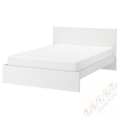 ⭐MALM⭐Корпус кровати, высоко, белый/Leirsund, 180x200 cm⭐ИКЕА-19019844