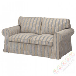 ⭐EKTORP⭐Диван 2-человекowa, Karlshov бежевый/wielokolorowy⭐ИКЕА-79509019