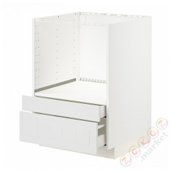 ⭐METOD / MAXIMERA⭐Кабинет stj. do микрофон comb/шу, белый/Stensund белый, 60x60 cm⭐ИКЕА-19409490