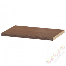 ⭐BILLY⭐Дополнительная полка, коричневый ясеневый шпон, 36x26 cm⭐ИКЕА-80323355