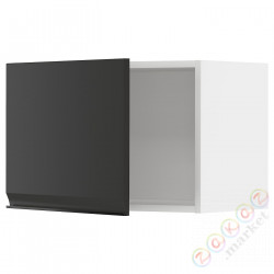 ⭐METOD⭐Навесной шкаф, белый/Upplöv матантрацит, 60x40 cm⭐ИКЕА-99493324