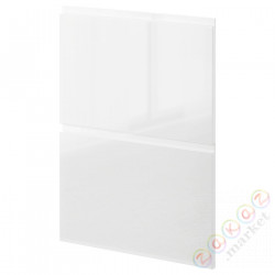 ⭐METOD⭐2 фасады посудомоечных машин, Блеск Voxtorp/белый, 60 cm⭐ИКЕА-29449810