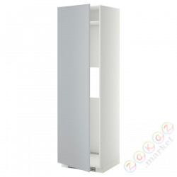 ⭐METOD⭐Охлажденный или замороженный Drz, белый/Veddinge Серый, 60x60x200 cm⭐ИКЕА-39925222