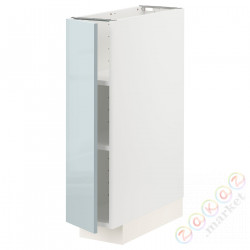 ⭐METOD⭐Кабинет ул./полки, белый/Kallarp jasnoсерый-синий, 20x60 cm⭐ИКЕА-29479543