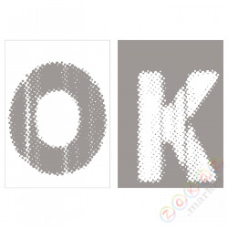 ⭐PJATTERYD⭐Образ, ok, 50x70 cm⭐ИКЕА-00554934