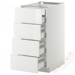 ⭐METOD / MAXIMERA⭐Бывший 4 пт/2n/3śr шу, белый/Рингхульт белый, 40x60 cm⭐ИКЕА-99911689