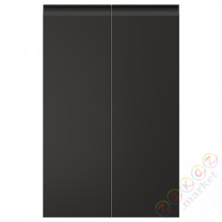 ⭐UPPLOV⭐Затвор 2 шт., левша/Матовый антрацит, 25x80 cm⭐ИКЕА-70526773