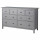 ⭐HEMNES⭐Комод, 8 ящики, Серый bejcowане, 160x96 cm⭐ИКЕА-30392469