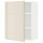 ⭐METOD⭐Навесной шкаф с полками, белый/Voxtorpглянцевый светло-бежевый, 60x80 cm⭐ИКЕА-59459100